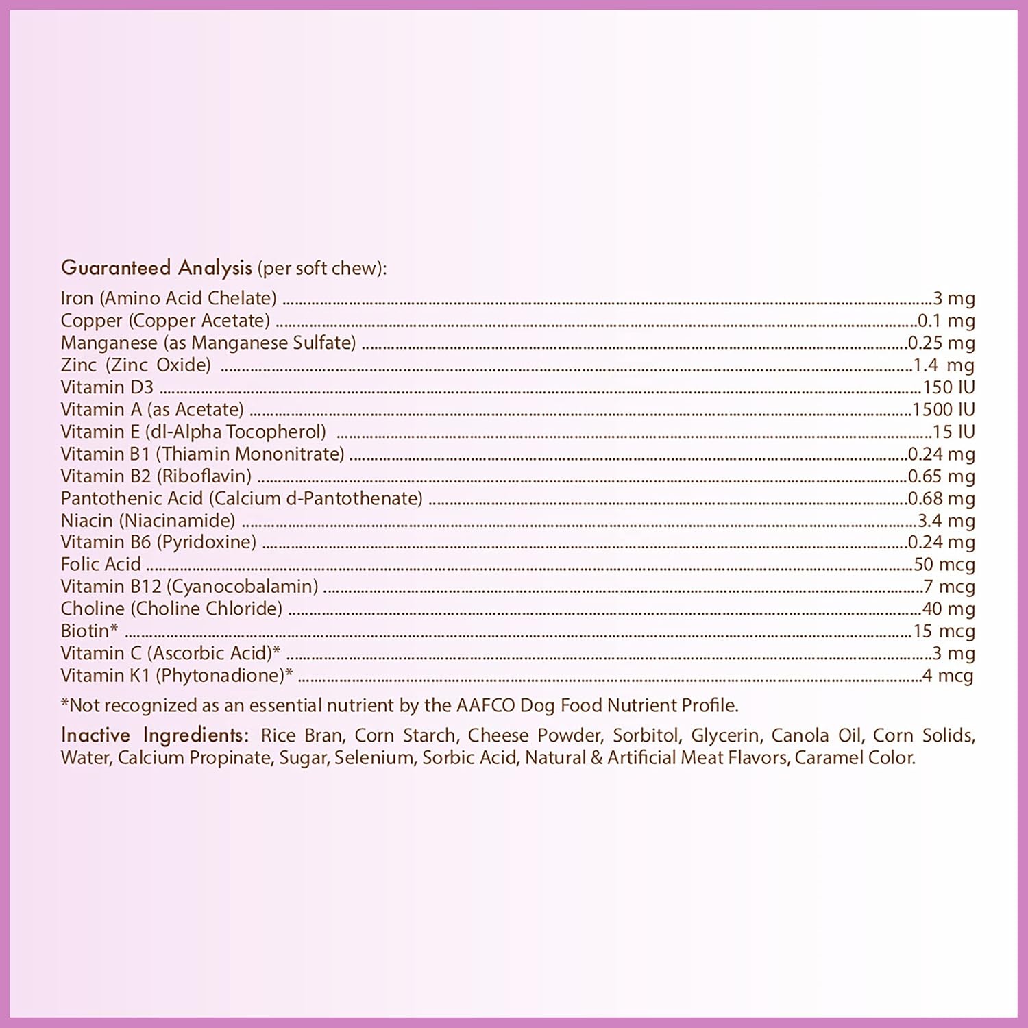Healthy Breeds Boerboel Multivitamin Soft Chews 60 Count - görsel 2