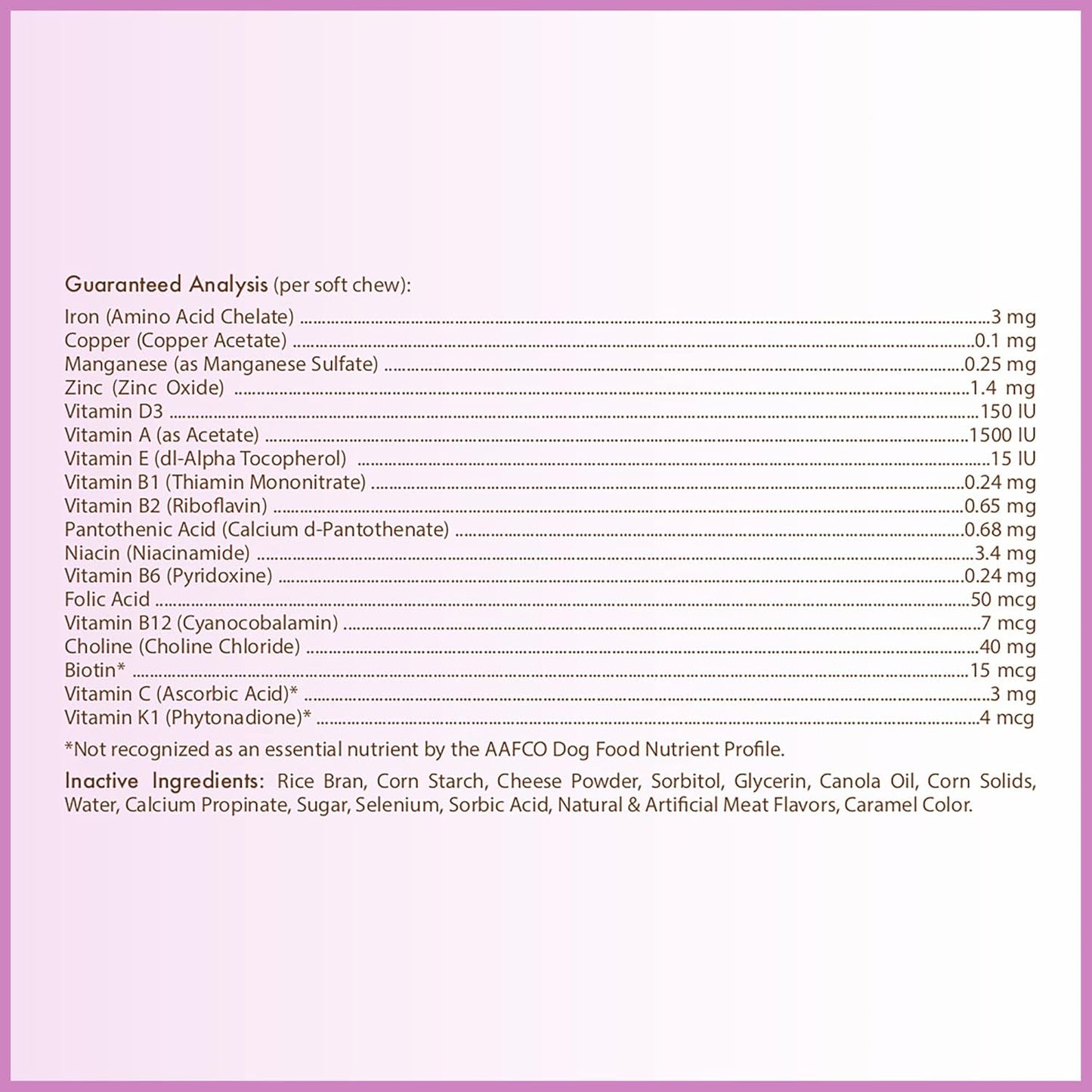 Healthy Breeds Aussiedoodle Multivitamin Soft Chews 60 Count - görsel 2