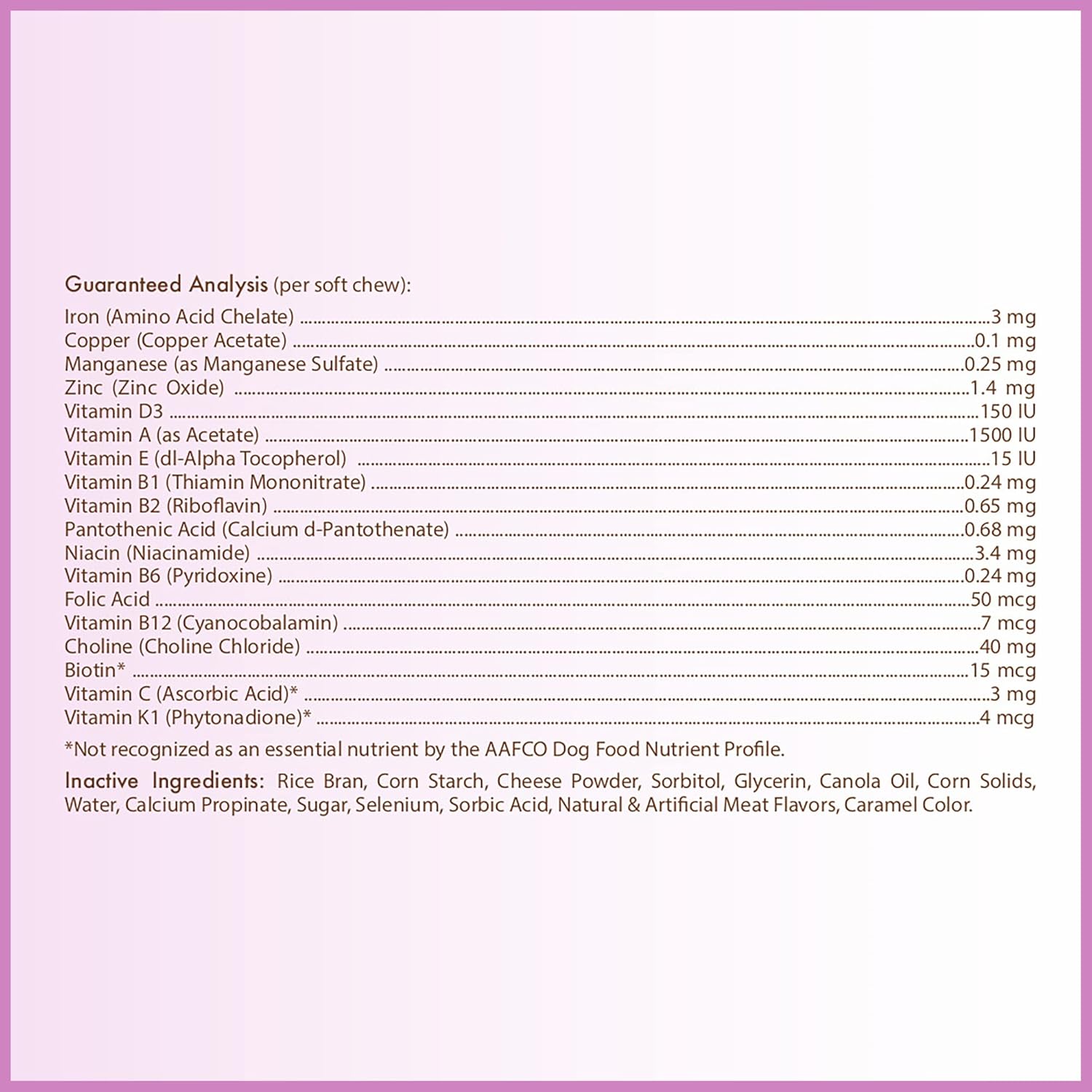 Healthy Breeds Aussiedoodle Multivitamin Soft Chews 60 Count - görsel 2