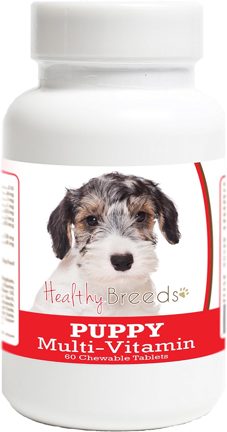 Healthy Breeds Affenpinscher Puppy Dog Multivitamin Tablet 60 Count - görsel 10