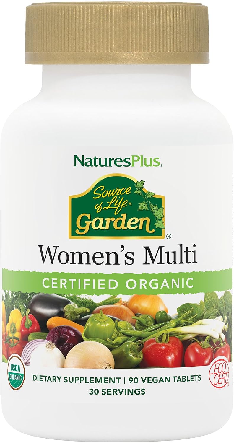 NaturesPlus Source of Life Garden Women's Multivitamin - 90 Tablets - görsel 1