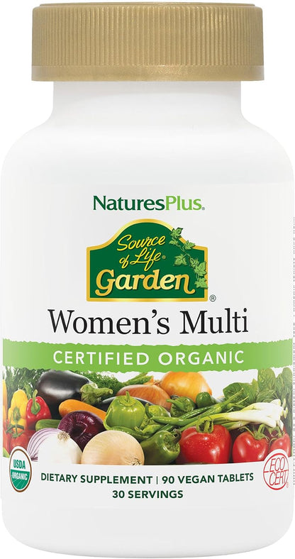 NaturesPlus Source of Life Garden Women's Multivitamin - 90 Tablets