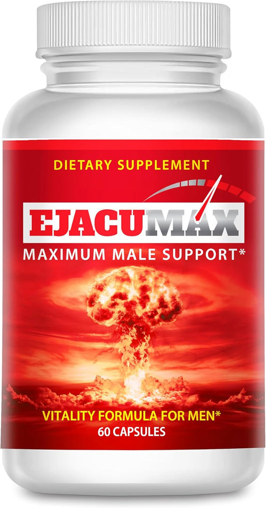 Ejacumax Vitality - Male Prenatal Vitamins - – Increased Semen Volume: Experience a bigger, longer, and stronger – Image 1