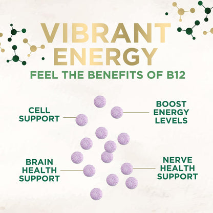 Vitamin B12 1000 mcg Methylcobalamin – High Potency: 1000 mcg methylcobalamin per serving for maximum strength – Image 7