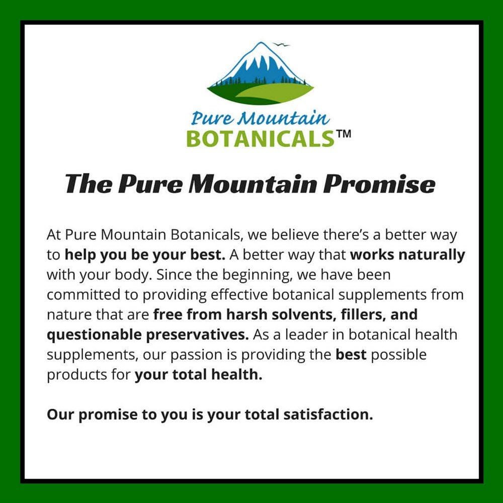 Pure Mountain Botanicals Vitex Chasteberry Supplement - Organic, 90 Capsules, 400mg - görsel 7