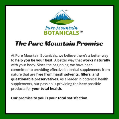 Pure Mountain Botanicals Vitex Chasteberry Supplement - Organic, 90 Capsules, 400mg