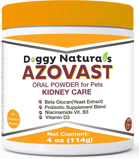 Azovast Powder Kidney Restores & Kidney – Beta (1,3)/(1,6) Glucans: These compounds help modulate oxidative – Image 1