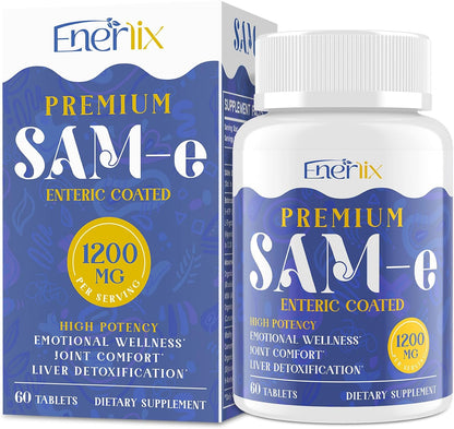 800 mg SAM-e Supplement for Brain, Mood, – CoQ10: An antioxidant involved in cellular energy production; helps – Image 8