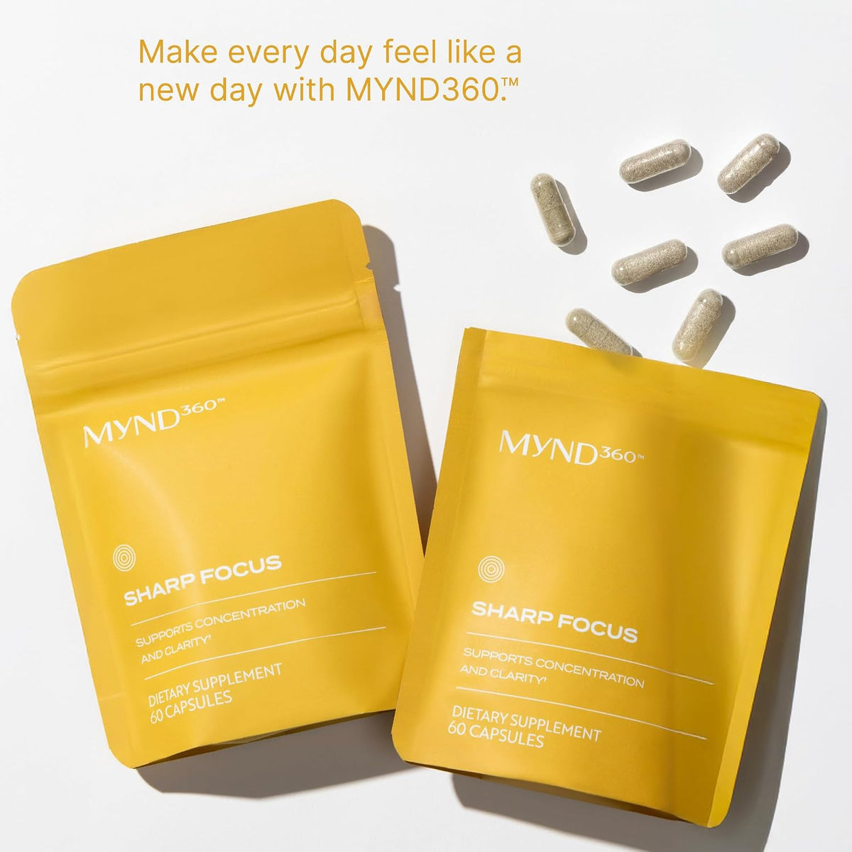 Nu Skin MYND360 Sharp Focus | 60 Capsules | – Manufactured under GMP standards – Image 5