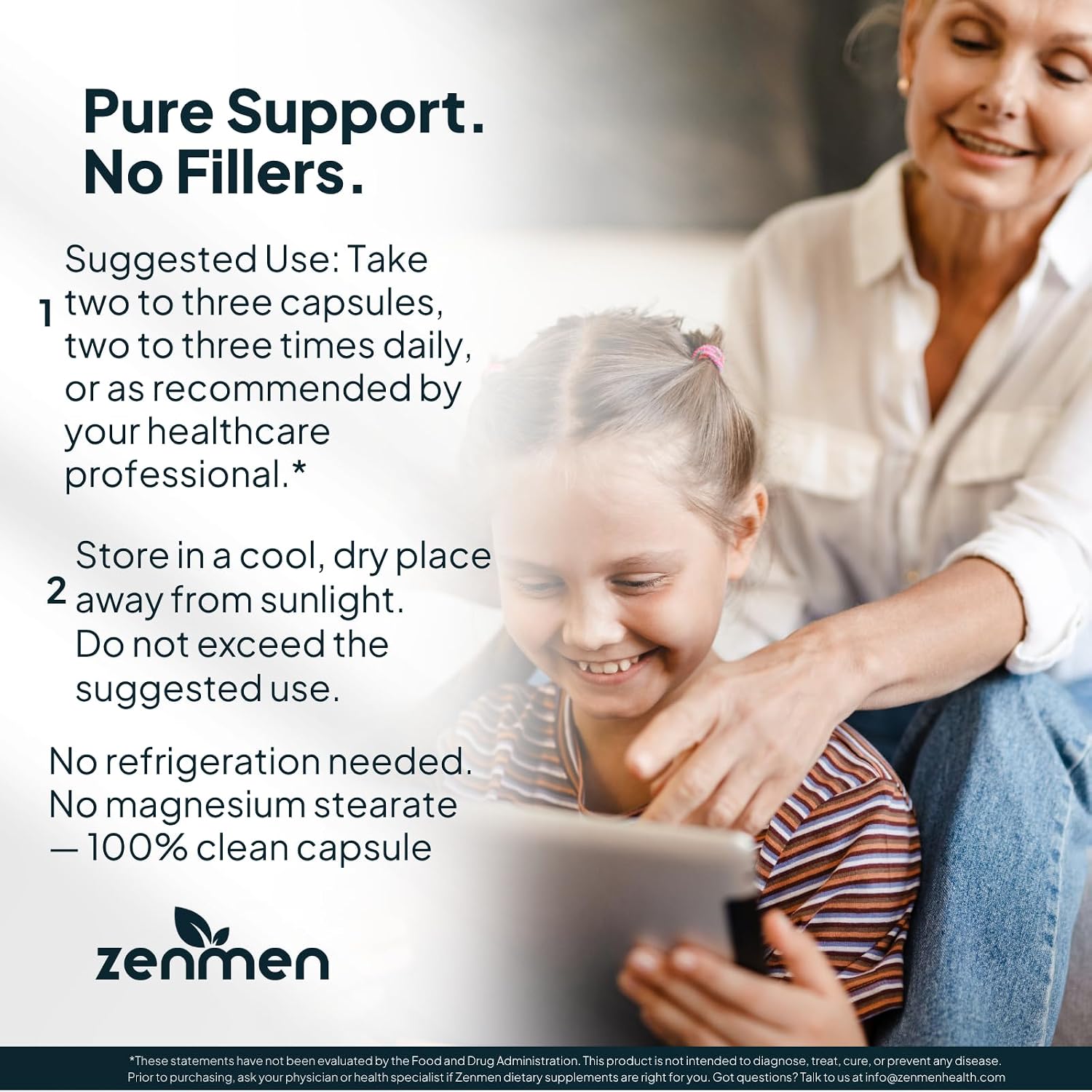 Zenmen Daily Tick Guard Immune Support Supplement - Improved Formula - 180 Vegan Capsules - görsel 3