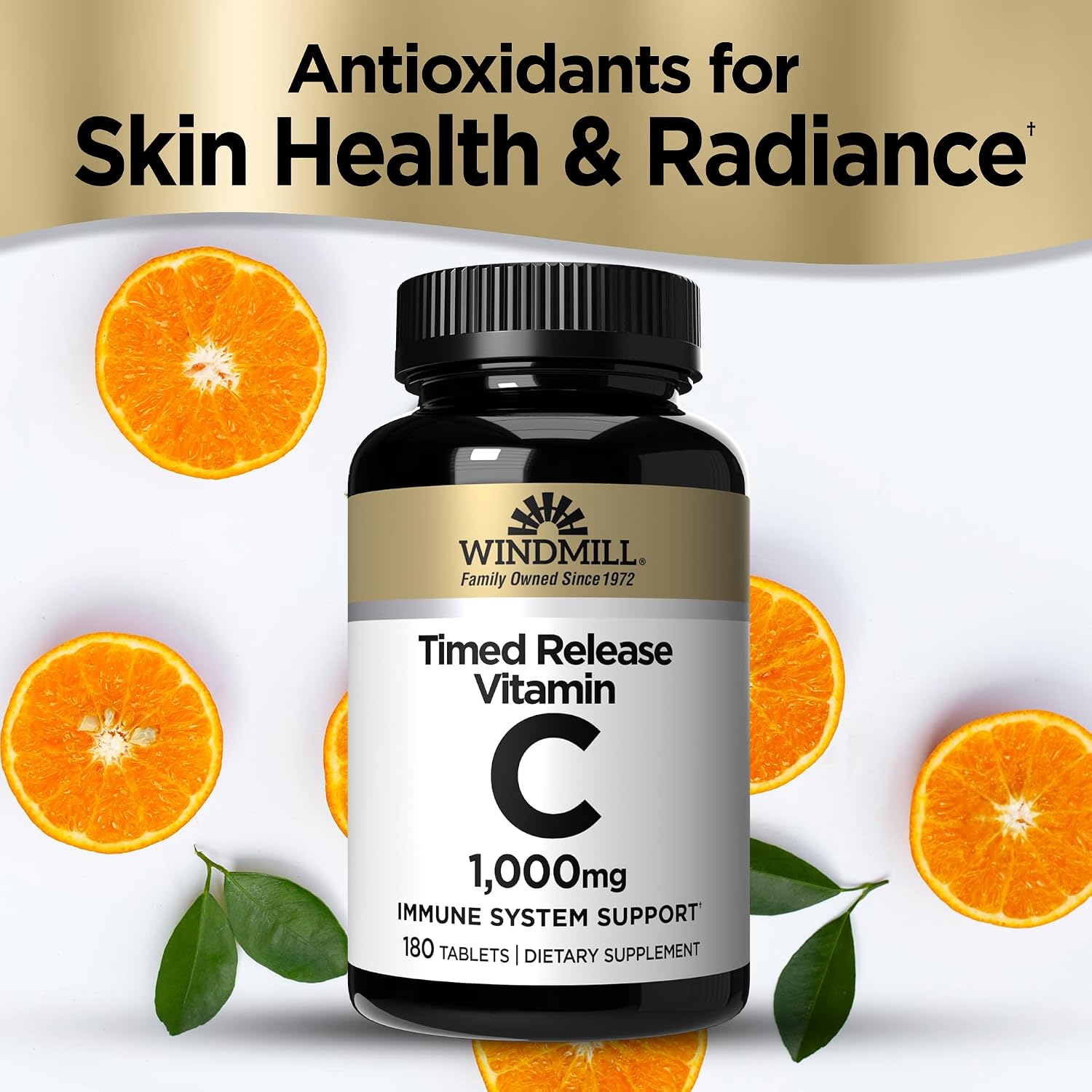 Windmill Vitamin C 1000mg Time Release with Rose Hips & Bioflavonoids - görsel 3