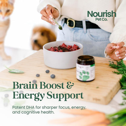 Nourish Pet Co. Phytoplankton Omega & – Omega-3 fatty acids (EPA and DHA) – Image 5