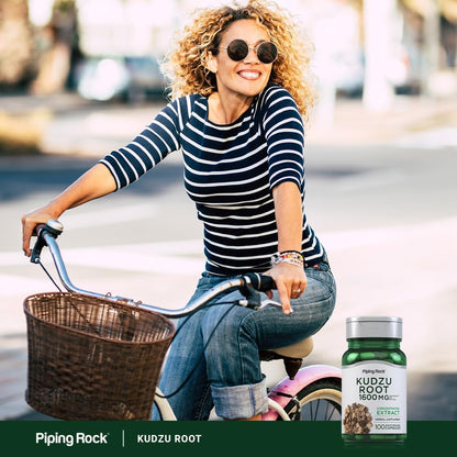 Piping Rock Kudzu Root Capsules | 100 Count | Extract Capsules | Non-GM, Gluten free Supplement