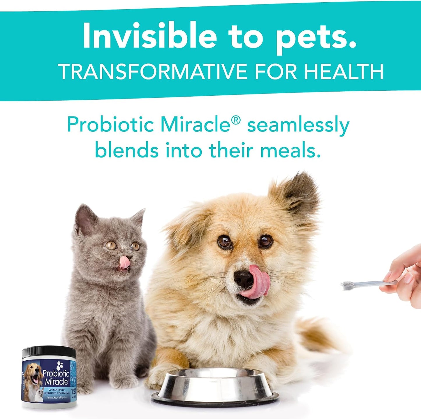 NUSENTIA Probiotic Miracle for Dogs (360 Scoops) - görsel 5