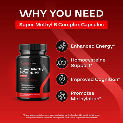 Methylated B Complex Vitamin Supplement – – Pyridoxal-5-Phosphate (P5P): The active version of B6, essential for – Image 3