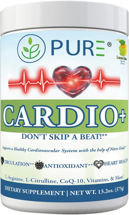 PURE® Cardio+ Nitric Oxide Heart & – L-Arginine (5000mg): An amino acid that acts as a precursor to nitric oxide, – Image 8
