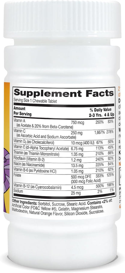 21st Century Zoo Friends with Extra C Chewable Tablets, 60 Count