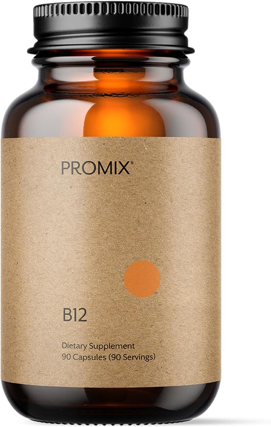 Promix Nutrition Vitamin B12 Supplement - – Supports Energy Metabolism: B12 helps convert food into usable energy, – Image 1