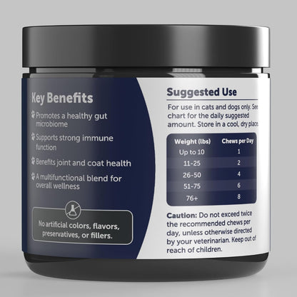 AnimalBiome Super Shield 9-in-1 Probiotic – Strain Diversity: Look for products with multiple strains. Super – Image 1