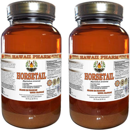 Hawaii Pharm Horsetail (Equisetum arvense) Liquid Extract 4x120mL