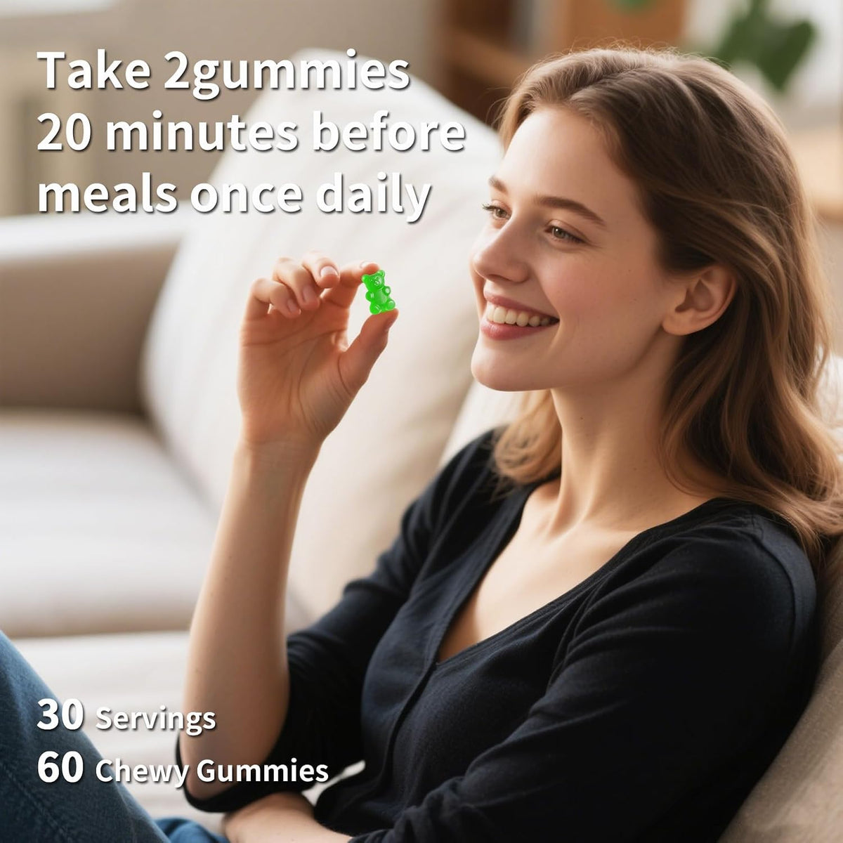 Pureverve Soursop Graviola Gummies - Max – Zinc: An essential mineral that plays a role in immune function, wound – Image 7