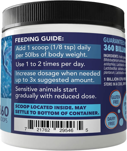 NUSENTIA Probiotic Miracle for Dogs (360 Scoops)