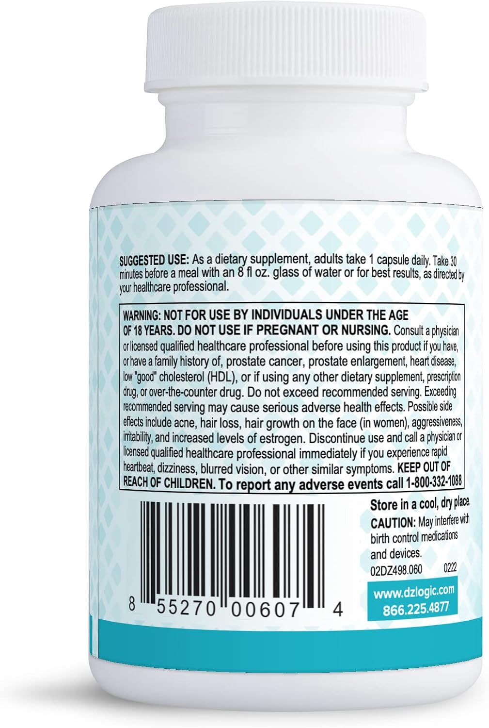 Dr. Dzugan's Advanced DHEA Formula - 10 mg, 60 Capsules - Gluten free, GMP Certified - görsel 3