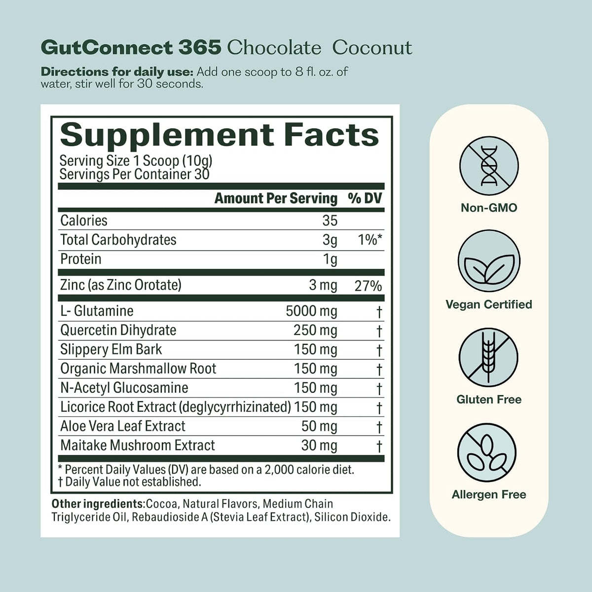 Nature M.D. GutConnect 365 – Chocolate – Vitamin B Complex – Includes B vitamins (such as B6, B12, and folate) – Image 7
