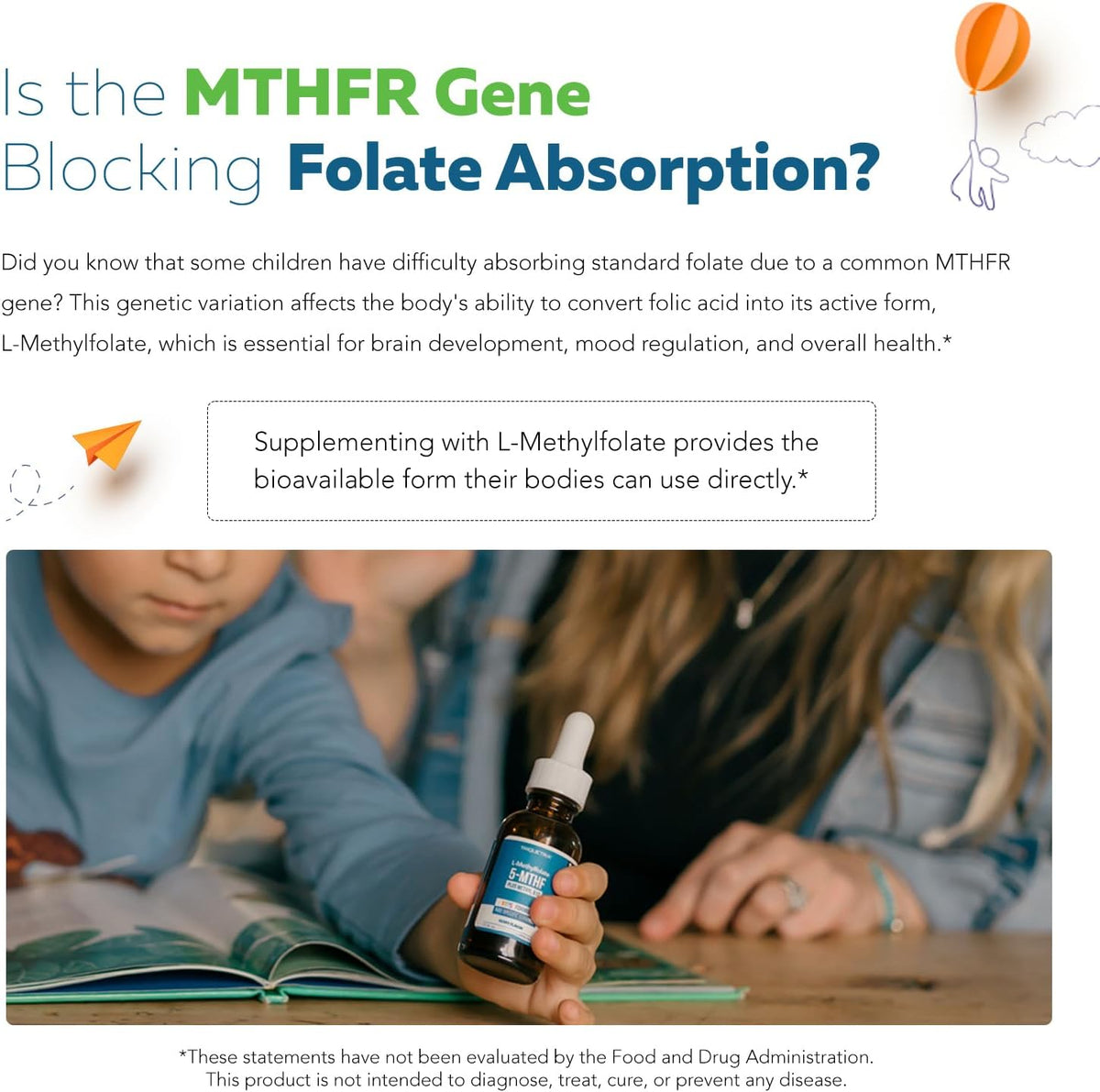 Organic Kids L-Methylfolate + Methyl B12 – Healthy homocysteine levels —methylation helps regulate homocysteine, – Image 8