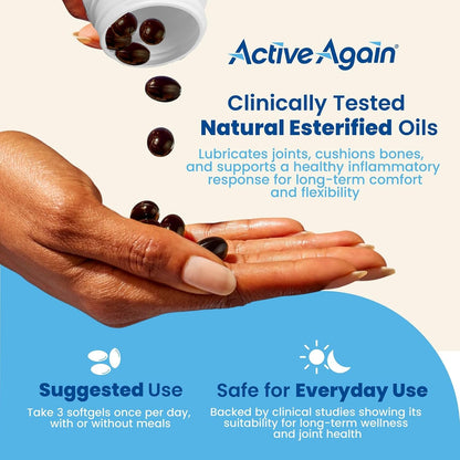 Active Again Hope Science Joint & Muscle 90 – Long-Term Results: Designed for gradual, sustained benefits rather – Image 2