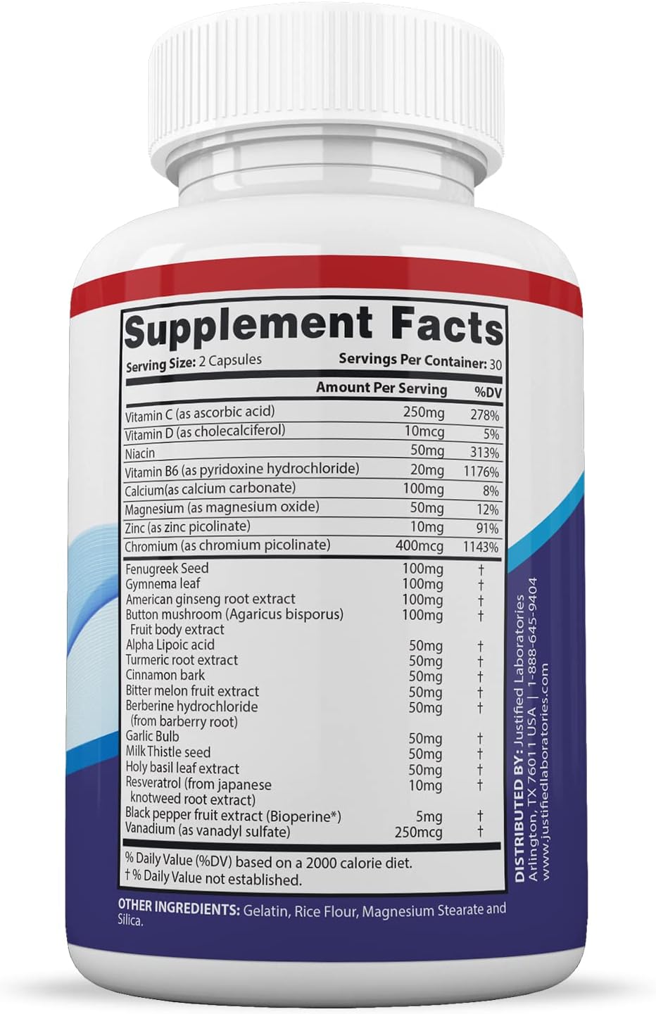 (2 Pack) Glucofreeze Max Advanced Formula 1295 mg, 120 Capsules - görsel 4