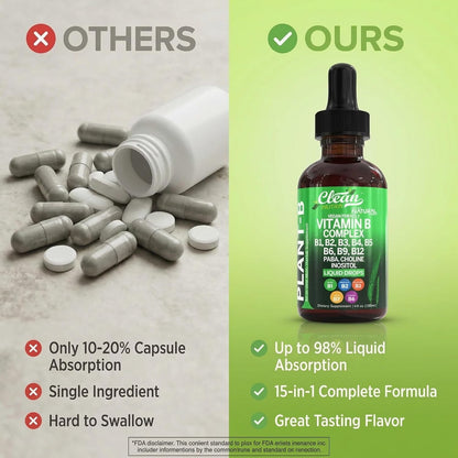 Vitamin B Complex Liquid Drops - Plant B – Probiotics: Good bacteria to support digestion and immunity. – Image 6