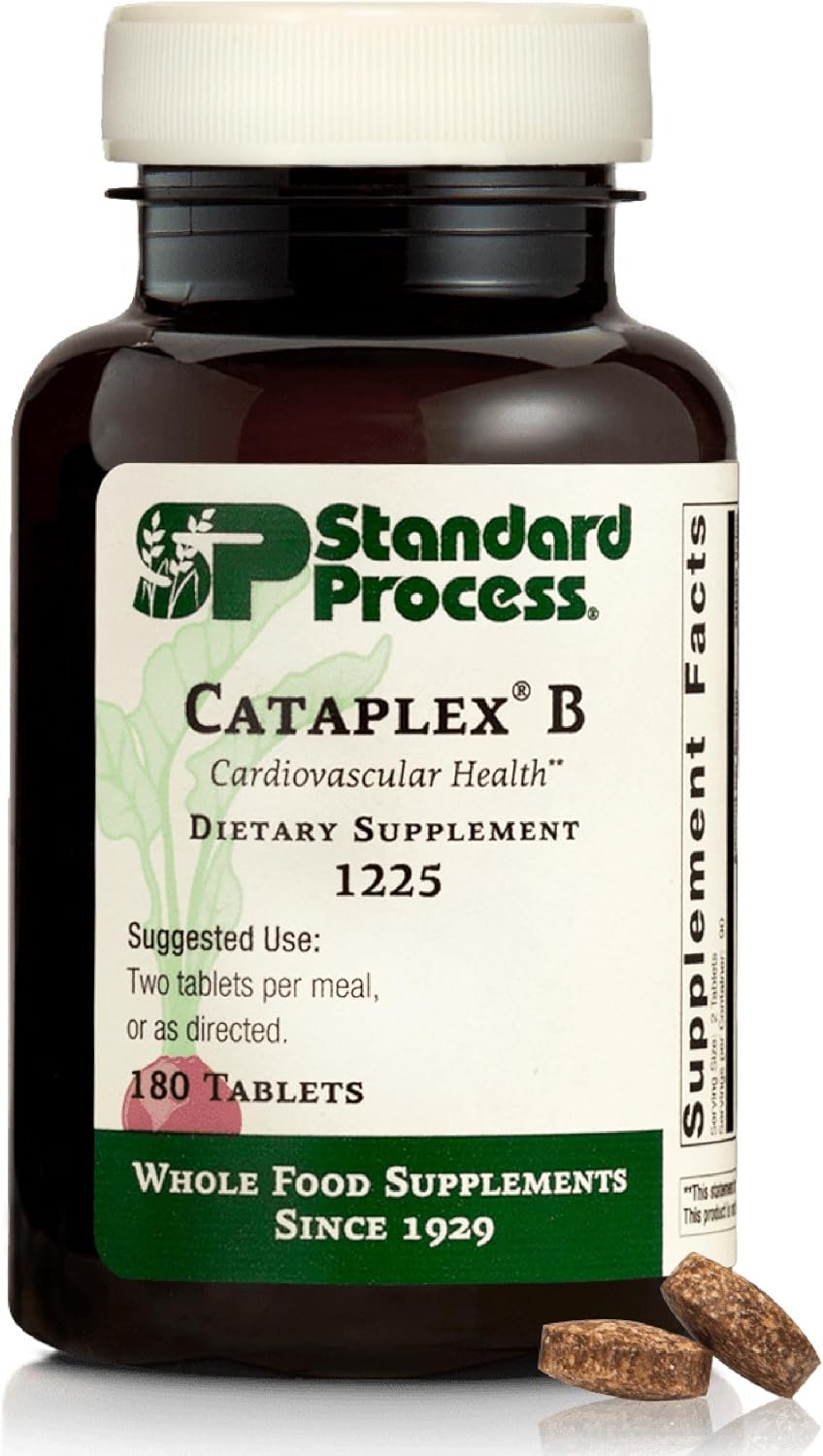 Standard Process Cataplex B B-Complex Supplement - Non-Dairy & Non-Soy - 360 Tablets - görsel 8