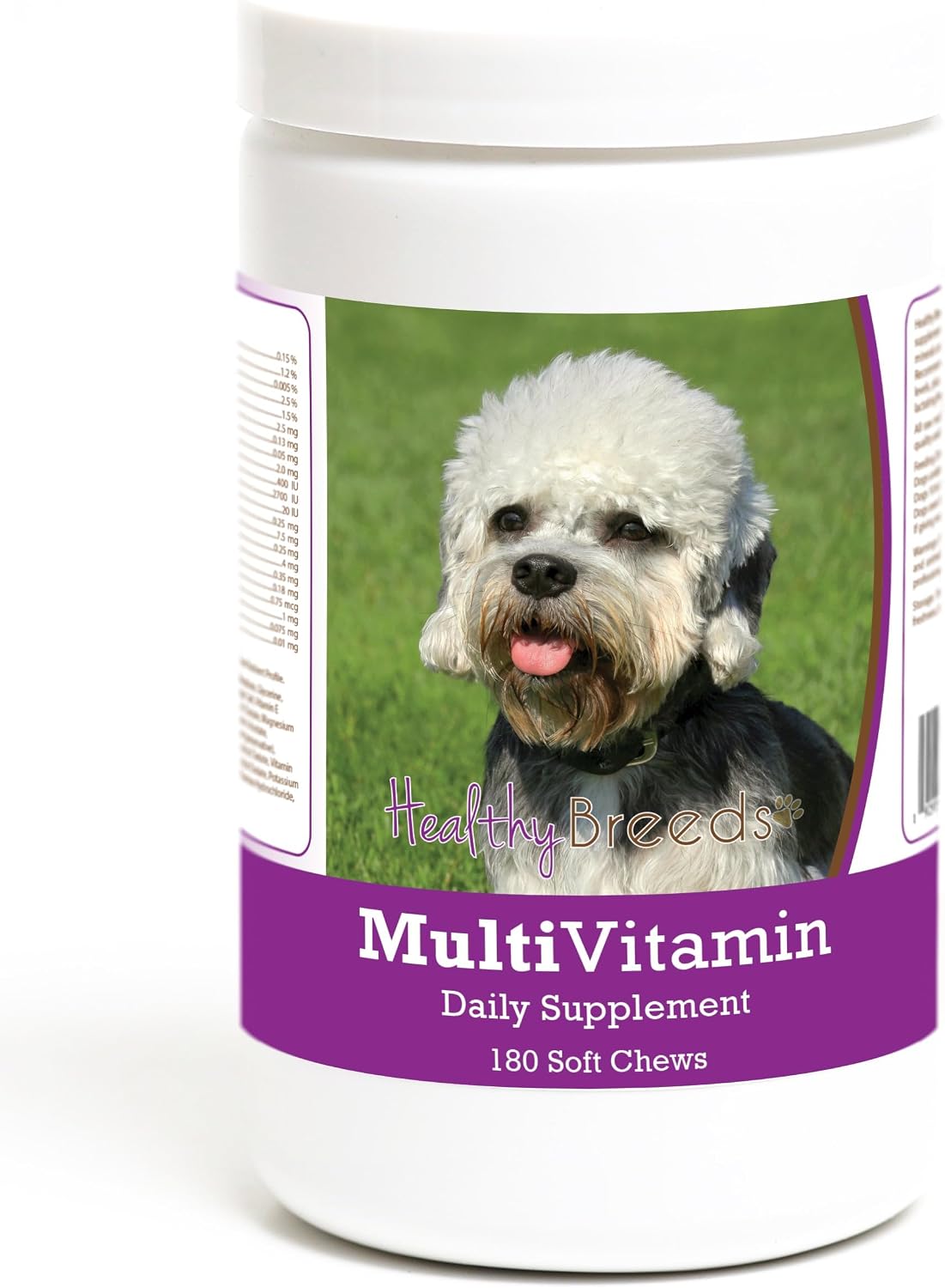 Healthy Breeds Dandie Dinmont Terrier Multivitamin Soft Chew for Dogs 180 Count - görsel 1