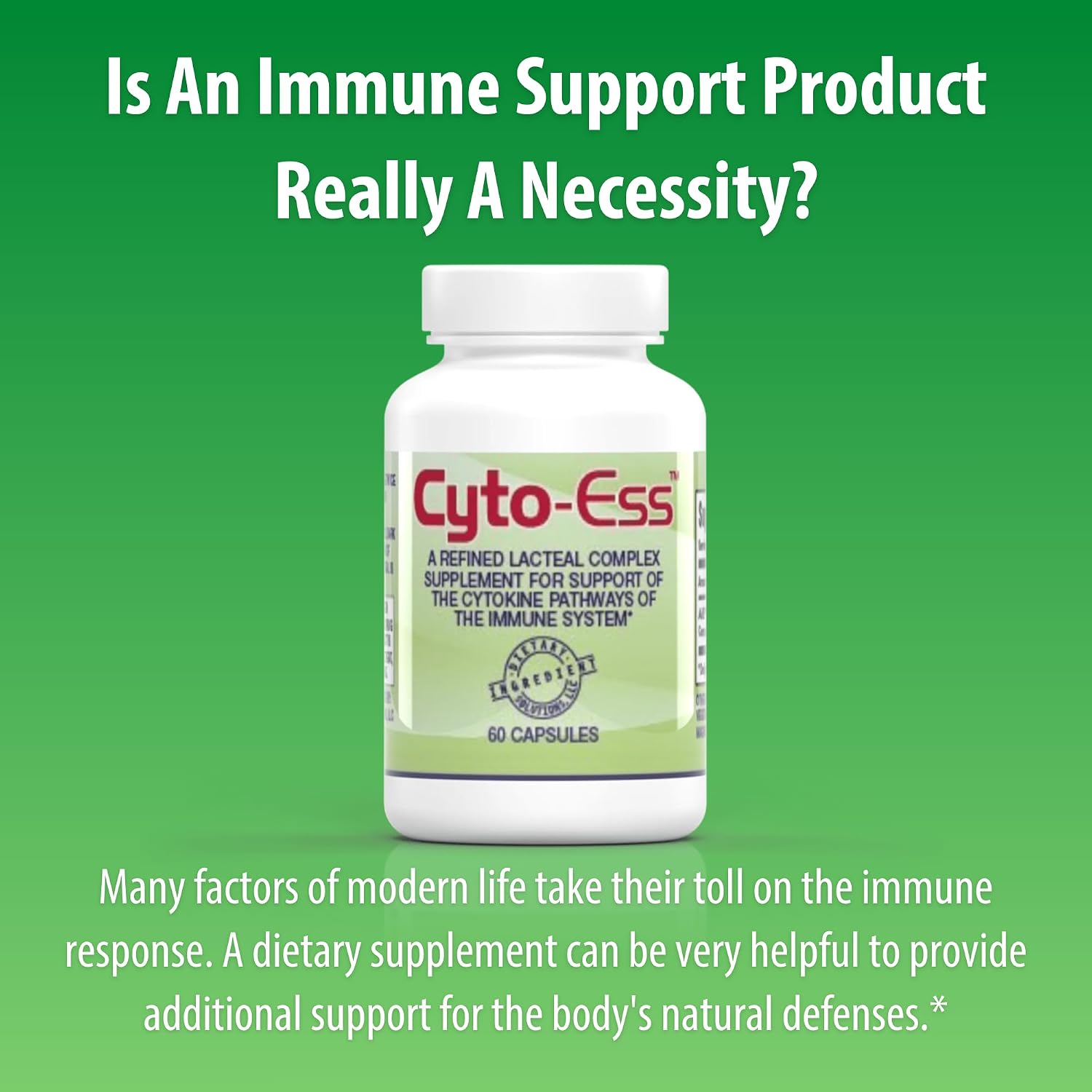 Jigsaw Health Cyto-Ess | Immune Support Supplement | 60 Capsules - görsel 5