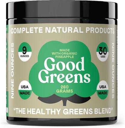 Good Greens Superfood Powder - The Healthy Greens Blend - 255g (30 Servings)