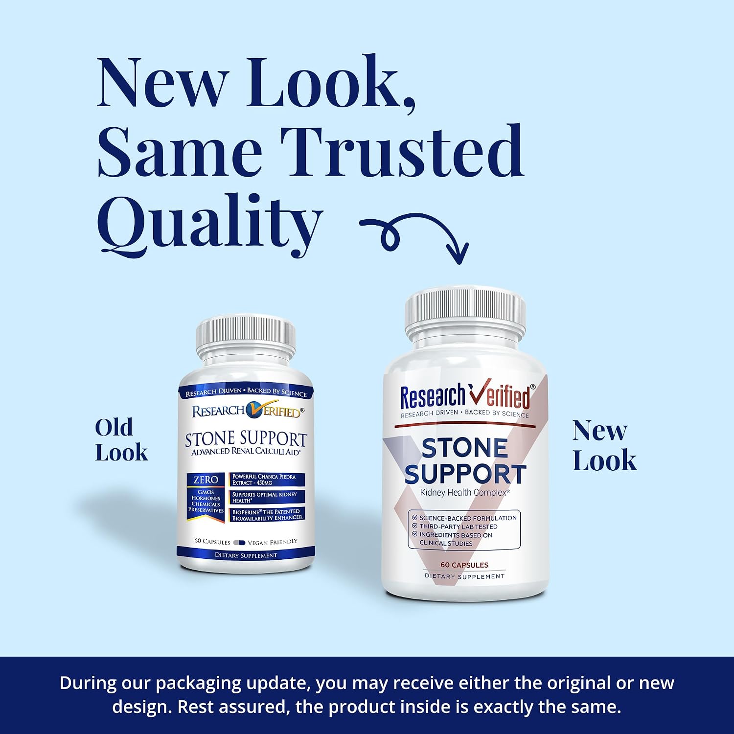 Research Verified Stone Support - Optimal Kidney Stone Defence with Chanca Piedra, Crataeva Nurvala, BioPerine - Vegan - 60 Capsules - görsel 2