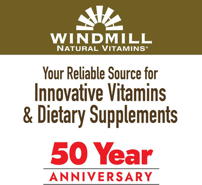 Windmill C-500 with Rose Hips Tablets, 100 Count