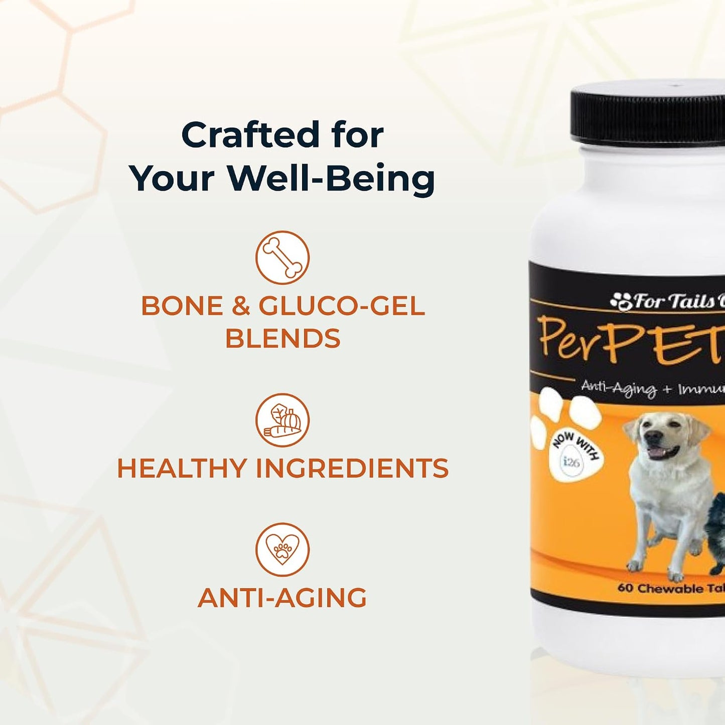 Youngevity Perpetual Plus Made-for-Pets Supplement, 60 Count - görsel 5