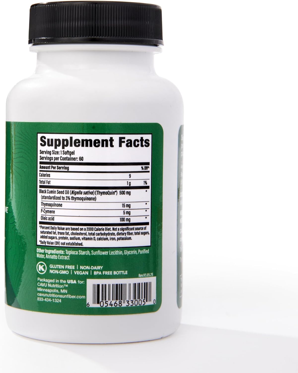 Gut Health Supplements for Healthy Digestion & Gut Repair | Advanced Formula with Bioavailable Black Seed Oil with 3% Thymoquinone | Gut Health Supplements for Women's & Men | 60 Soft-gels - görsel 2