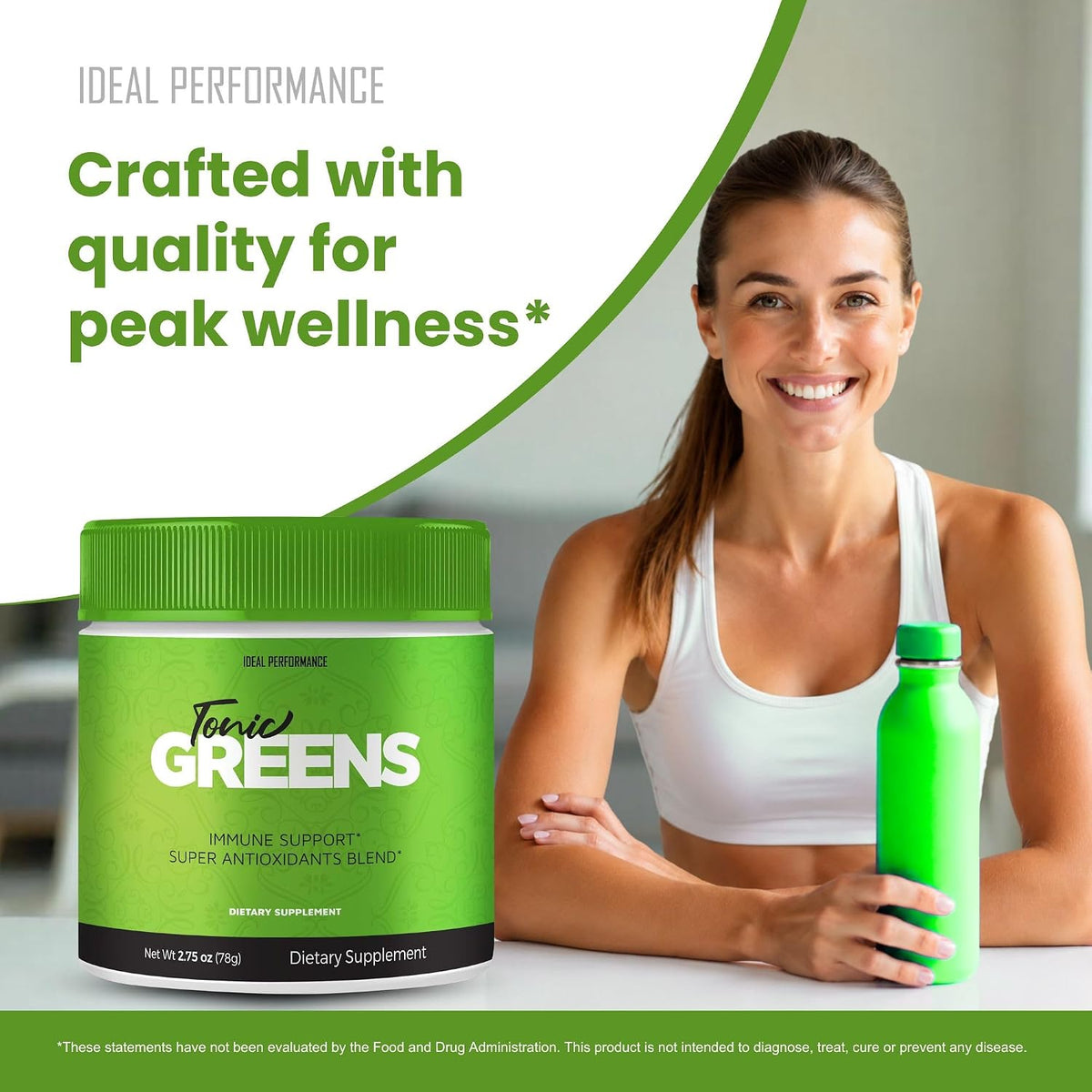 Tonic Greens Powder Vitamin Supplement – – Immune Defence : Nutrients such as vitamin C, zinc, and antioxidants – Image 7