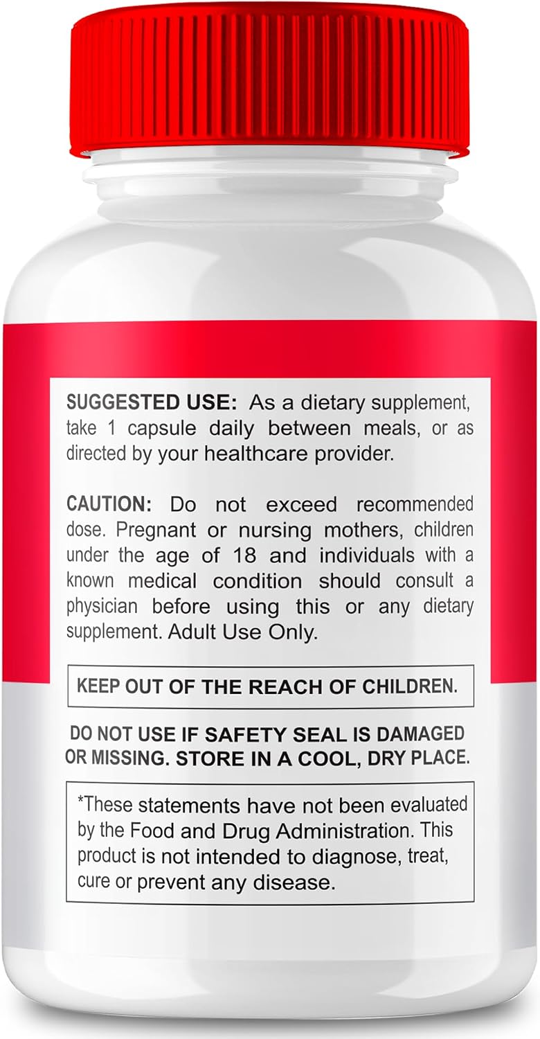 GlucoBio Capsules, Official GlucoBio Support Supplement Pills - Maximum Strength Ingredients for Health & Wellbeing, Gluco Bio Capsules Reviews (2 Pack) - görsel 3