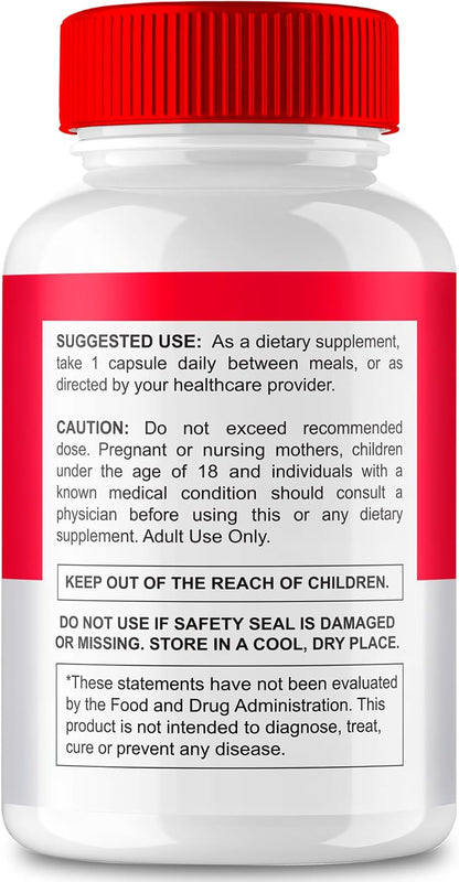 GlucoBio Capsules, Official GlucoBio Support Supplement Pills - Maximum Strength Ingredients for Health & Wellbeing, Gluco Bio Capsules Reviews (2 Pack)