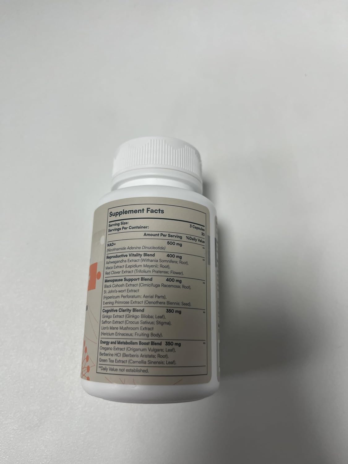 IcarusIvy NAD+ Supplements for Women's, NMN Alternative, Liposomal NAD+, Women's's Formula, 180 Capsules - görsel 3