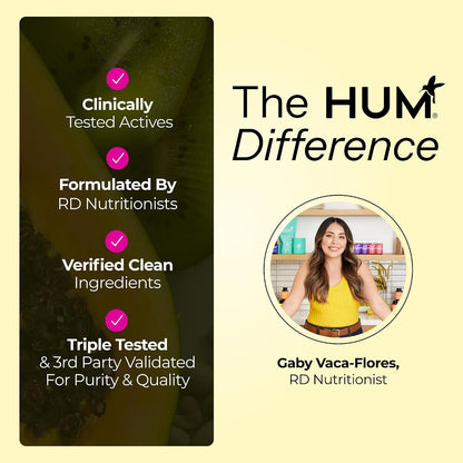 HUM Here Comes The Sun - Vegan Vitamin D3 Immune Support Supplement (2000 IU, 30 Softgels)