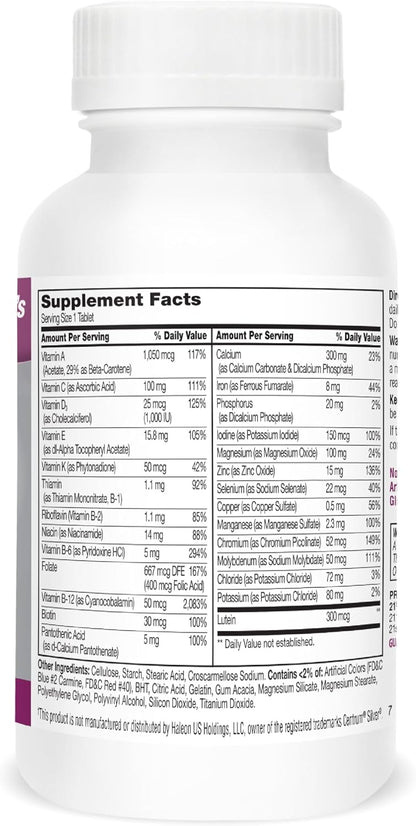 21st Century Sentry Senior Women 50 Plus Multivitamin, 100 Tablets