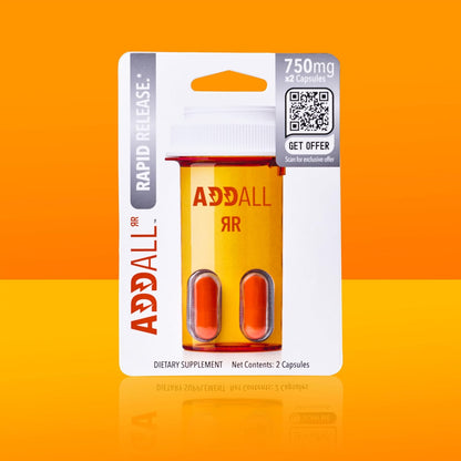 Addall Rapid Release Supplement (5 Pack) – – Productivity & Motivation: By promoting a balanced energy state, – Image 3