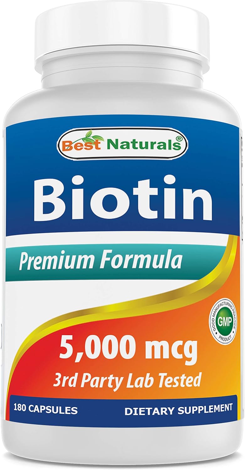 Best Naturals Biotin 5 mg - görsel 1