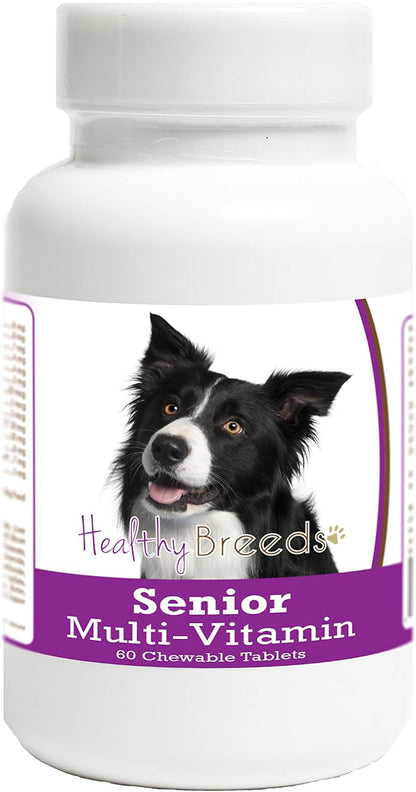 Healthy Breeds Border Collie Senior Dog Multivitamin Tablets 60 Pack