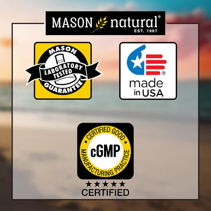 Mason Natural Vitamin C 500 mg, 100 Tablets